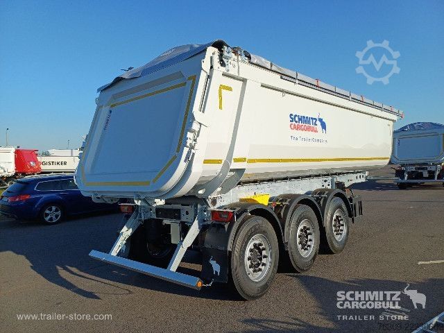 Tipper semitrailer Schmitz Cargobull Kipper Stahlrundmulde 28m³