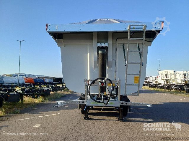 Tipper semitrailer Schmitz Cargobull Kipper Stahlrundmulde 28m³