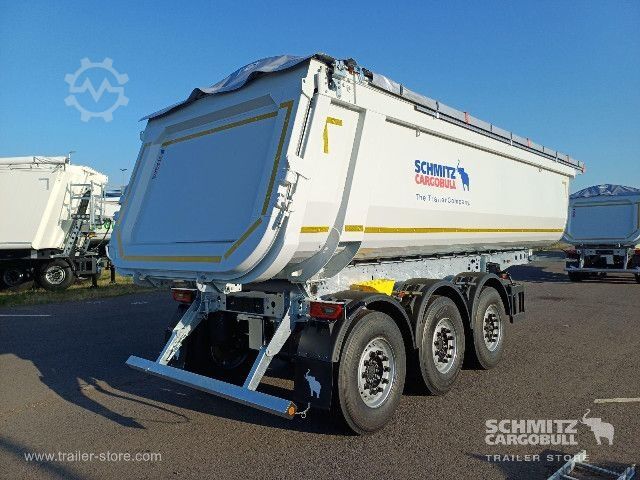 Tipper semitrailer Schmitz Cargobull Kipper Stahlrundmulde 28m³