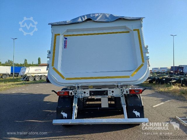 Tipper semitrailer Schmitz Cargobull Kipper Stahlrundmulde 28m³