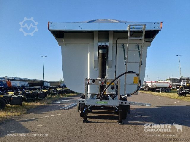 Tipper semitrailer Schmitz Cargobull Kipper Stahlrundmulde 28m³