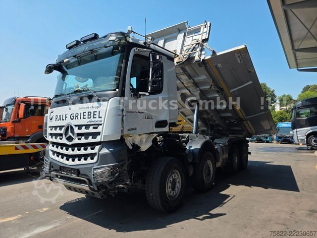 Tipper truck MERCEDES-BENZ Arocs 3252 / 8X4 / 16L Motor / BORDMATIK