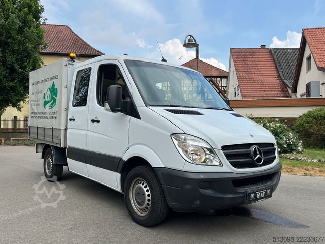 Transporter mit Pritsche & Plane MERCEDES-BENZ SPRINTER DoKa PRITSCHE+PLANE HECKA. TEMP KLIMA