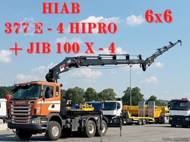 Truck mounted crane SCANIA R 420*Sattelzugmaschine + KRAN/FUNK * 6x6