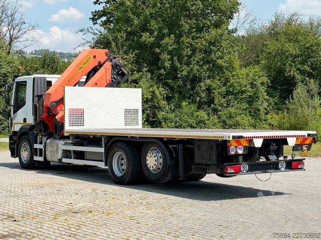Truck mounted crane IVECO Stralis 460 PRITSCHE 6,65m +KRAN +FUNK