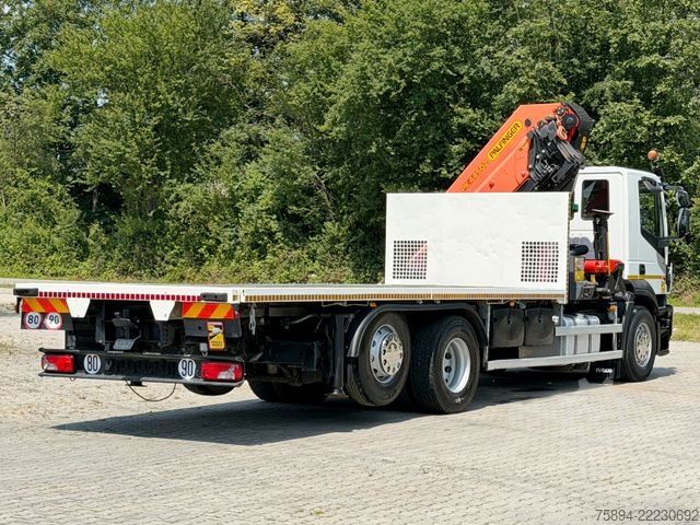Truck mounted crane IVECO Stralis 460 PRITSCHE 6,65m +KRAN +FUNK
