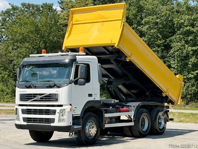 Kipper LKW VOLVO FM 400 Kipper 5,20m + BORDMATIC * 6x4 * TOP