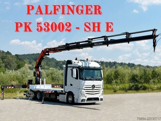 Truck mounted crane MERCEDES-BENZ ACTROS 2545* PK 53002 - SH E + FUNK* TOP