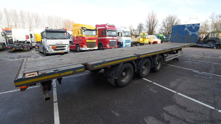 Platform trailer Pacton 3 AXLE FLATBED WITH TWISTLOCKS