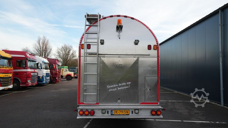 Food tanker Magyar 3 AXLE FOOD TRAILER 34.000LTR