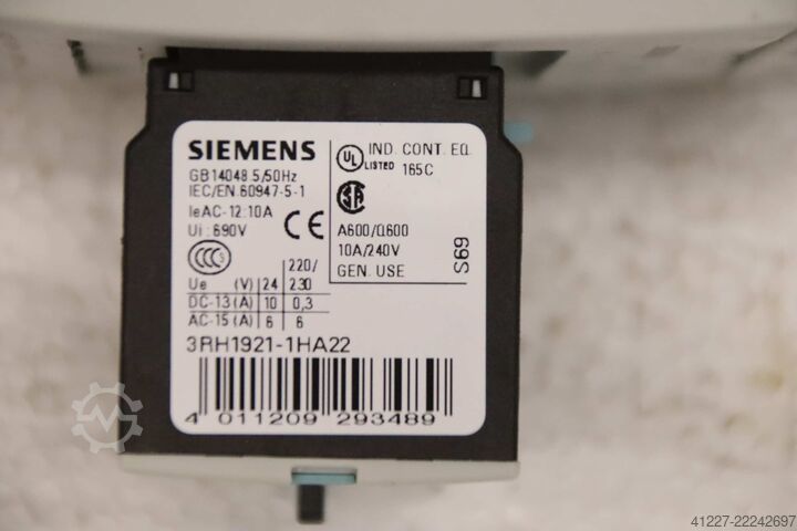 Schütz Siemens 3RT1045-1AL24  3ZX1012-0RT04-1AA1
