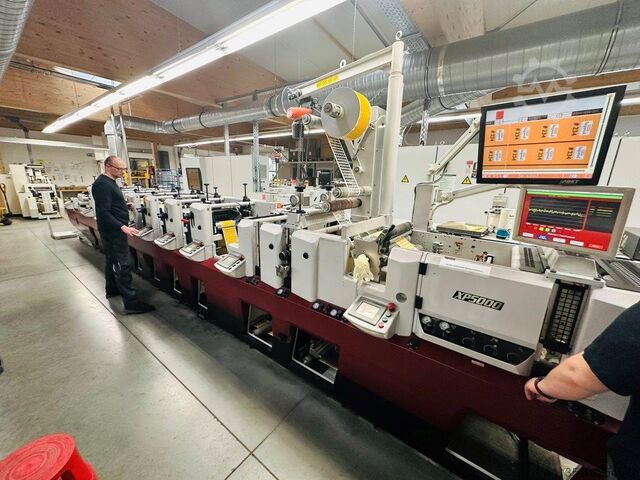 FGT Graphic Machinery - LABELPRESS MARK ANDY XP 5000 / 7+1 FLEXO
