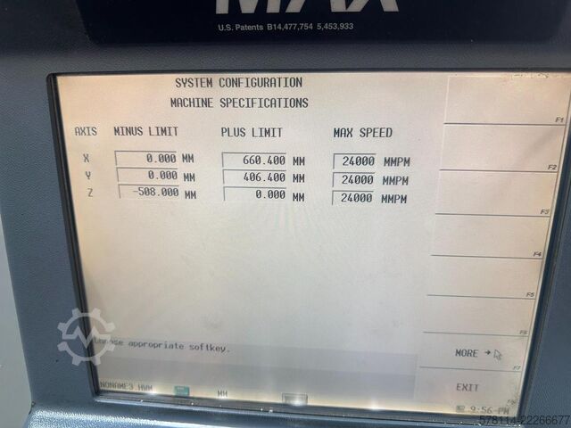 Vertical machining center HURCO VM10