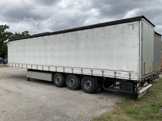 Open semitrailer with tarp SCHMITZ SCB STANDARD CURTAINSIDER 13.620MM, MIETKAUF MGL.