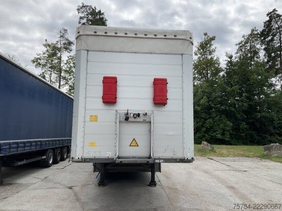 Open semitrailer with tarp SCHMITZ SCB STANDARD CURTAINSIDER 13.620MM, MIETKAUF MGL.