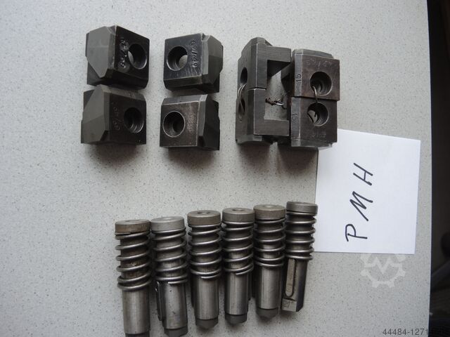 Stauchbolzen, Amboß und Egalisierplatten VOLLMER PMH und PTG und POR 40/42U