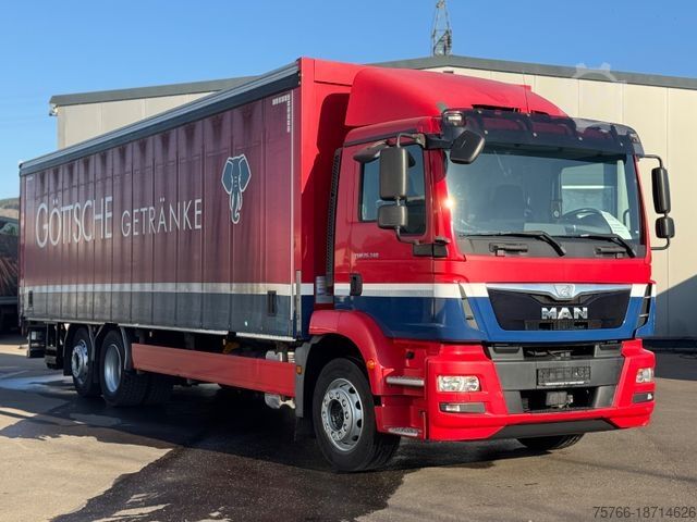 LKW mit Getränkeaufbau MAN TGM 26.340 L / LBW / 2xAHK / LENKACHSE / 22 PAL