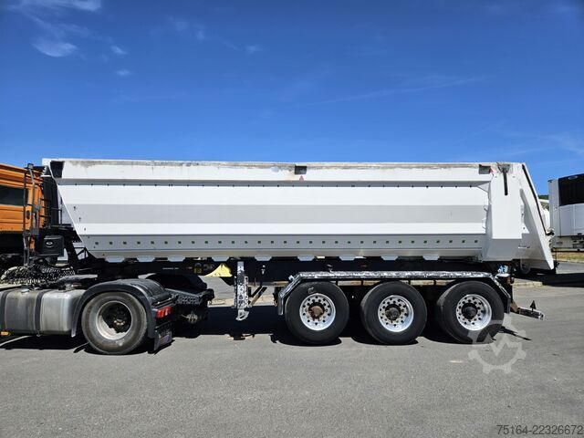Tipper semitrailer KEMPF SKM  35/3 Alurundmulde