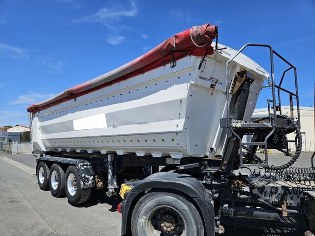 Tipper semitrailer KEMPF SKM  35/3 Alurundmulde
