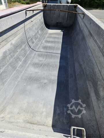 Tipper semitrailer KEMPF SKM  35/3 Alurundmulde