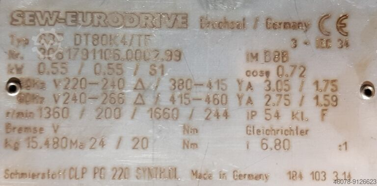 Belt conveyor belt conveyor belt optionally... Transnorm TS 1100 800-600-500