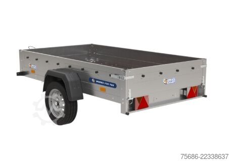Tipper trailer SARIS EA 201 126 750 1 Einachser kippbar