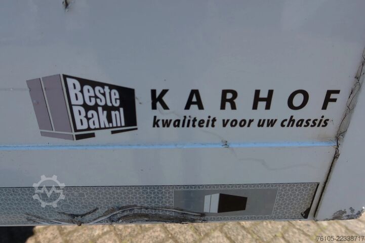BE semi-trailer Veldhuizen P47-3 P47-3 BE oplegger+ Dhollandia klep 1.000 kg