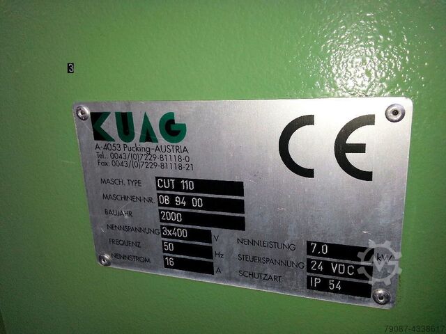 KUAG CUT 110 Säge für PP , PE oder PVC R KUAG jetz ICON CUT-110 ROHRSÄGE