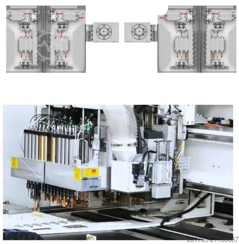 ND712DTL CNC-Sechsseiten-Bohrzentrum Nanxing ND712DTL