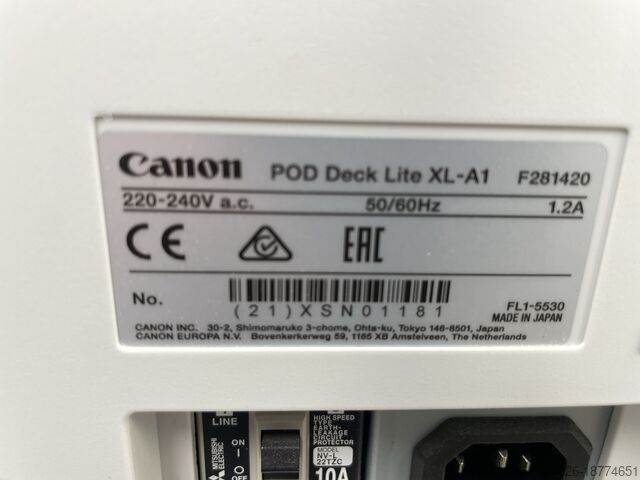 Paperdeck Canon POD Deck Lite XL-A1 for div. Canon imagePRESS