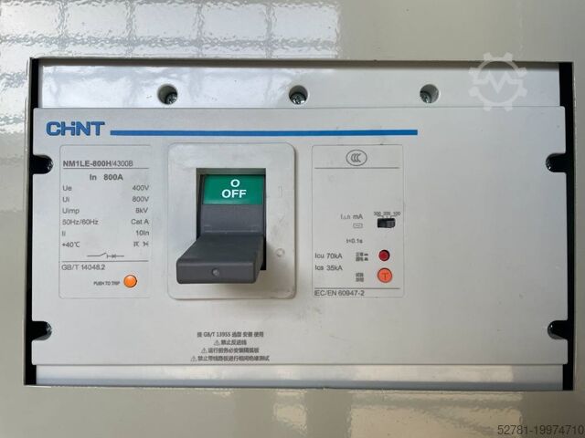 Generator set Iveco CR13TE7W - 550 kVA Generator - DPX-19797