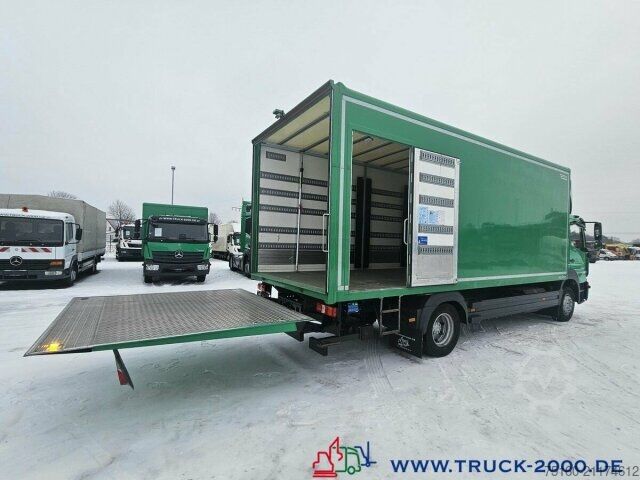 LKW mit Kofferaufbau Mercedes-Benz Atego 1224 Koffer 6.60m Seitentür LBW 2.000 Kg.
