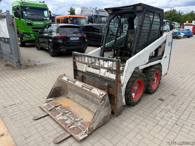 Radlader BOBCAT 553 /Schaufel + Palettengabel