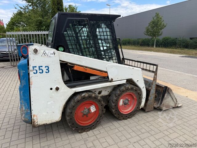 Radlader BOBCAT 553 /Schaufel + Palettengabel