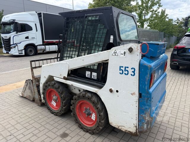 Radlader BOBCAT 553 /Schaufel + Palettengabel