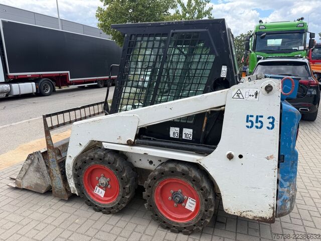 Radlader BOBCAT 553 /Schaufel + Palettengabel