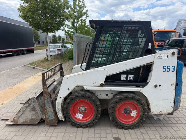 Radlader BOBCAT 553 /Schaufel + Palettengabel