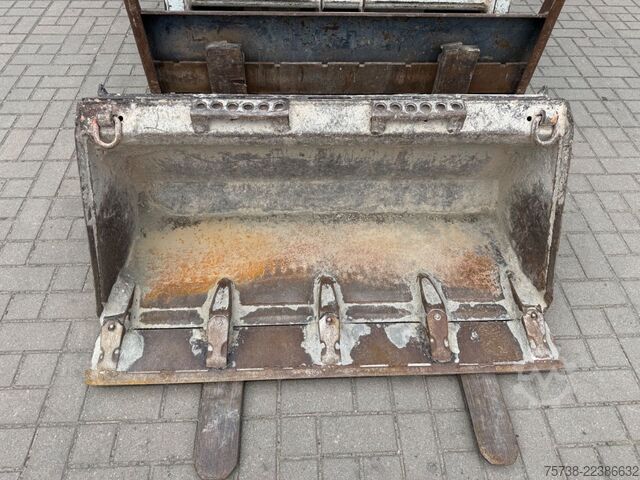 Radlader BOBCAT 553 /Schaufel + Palettengabel