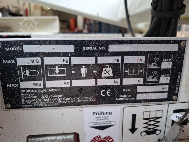 Scherenarbeitsbühne JLG 1930ES