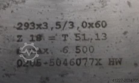 Saw blade AKE Ø 293 x 3,5/3,0 x 60