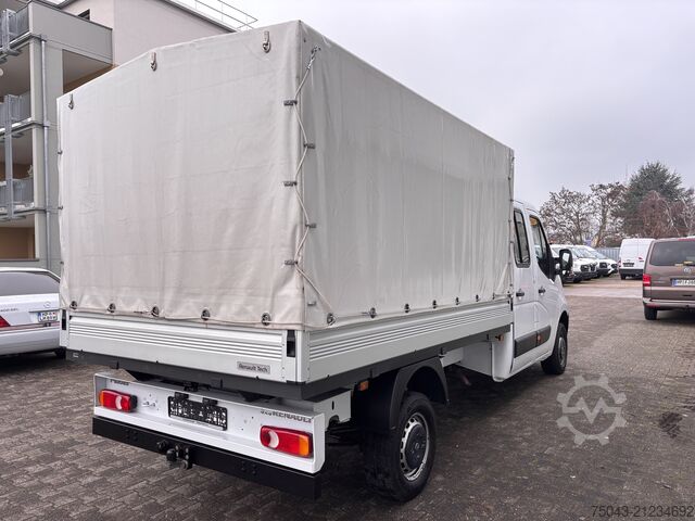 Transporter mit Pritsche & Plane Renault Master 3,5T Plane*Allrad*Klima*1.Hand*