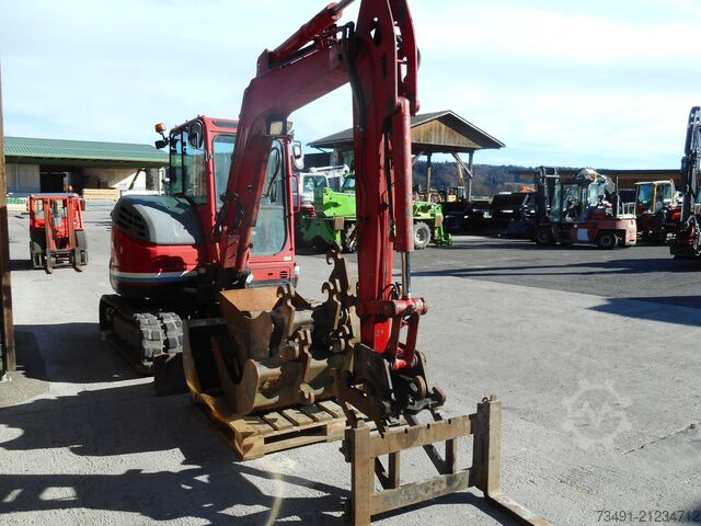 Minibagger Kobelco SK55SRX-6 mit 4 Löffel + Gabel