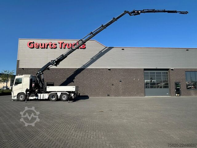 Crane truck Volvo FH 540 6X4 H TR + HIAB 408E-6+JIB 70X TREKKER-B...