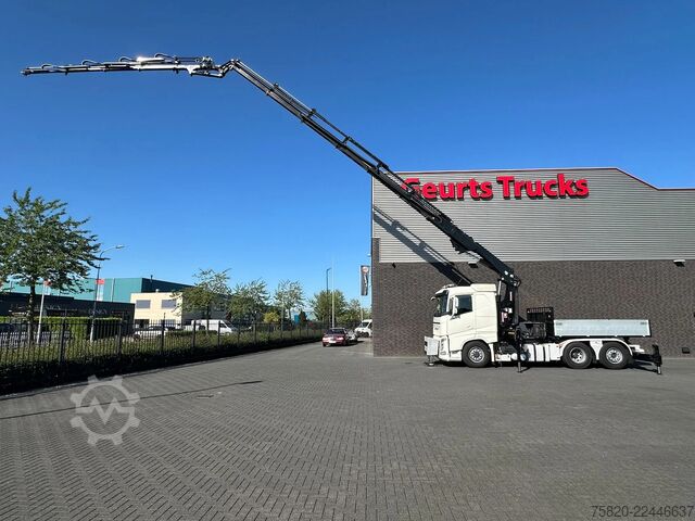 Crane truck Volvo FH 540 6X4 H TR + HIAB 408E-6+JIB 70X TREKKER-B...
