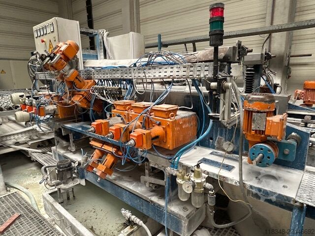 Glass grinding machine Benteler Double Edger 2600x5000mm