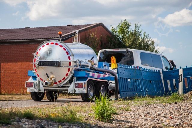 Vacuum tank truck  Schmies STS V-1,5 Vakuumsaugfass-Anhänger 2,7to