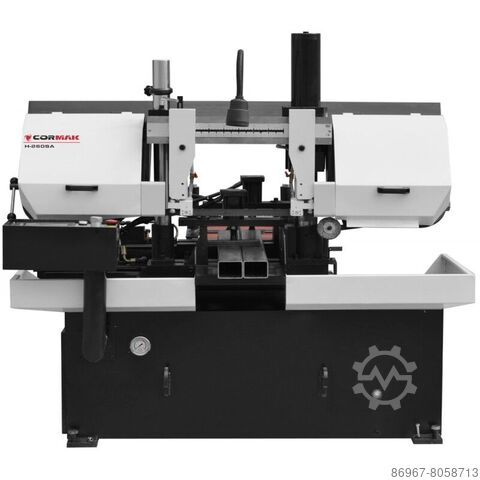 Automatic column band saw 260mm CORMAK H-260SA przecinarka taśmowa do metalu