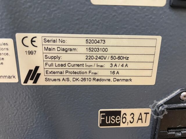 Poliermaschine Schleifmaschine Struers LaboPol-5 LaboForce-3