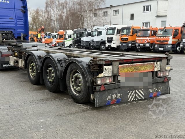 Auflieger-Wechselfahrgestell WEB-TRAILER LPRS24 Auflieger Wechsel Containerchassis