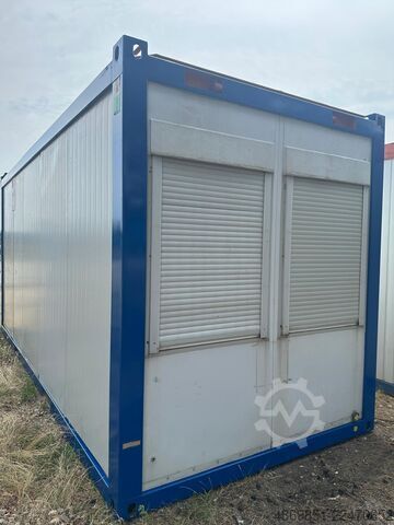 Bürocontainer  20DV Bürocontainer mit Küche WC Büro